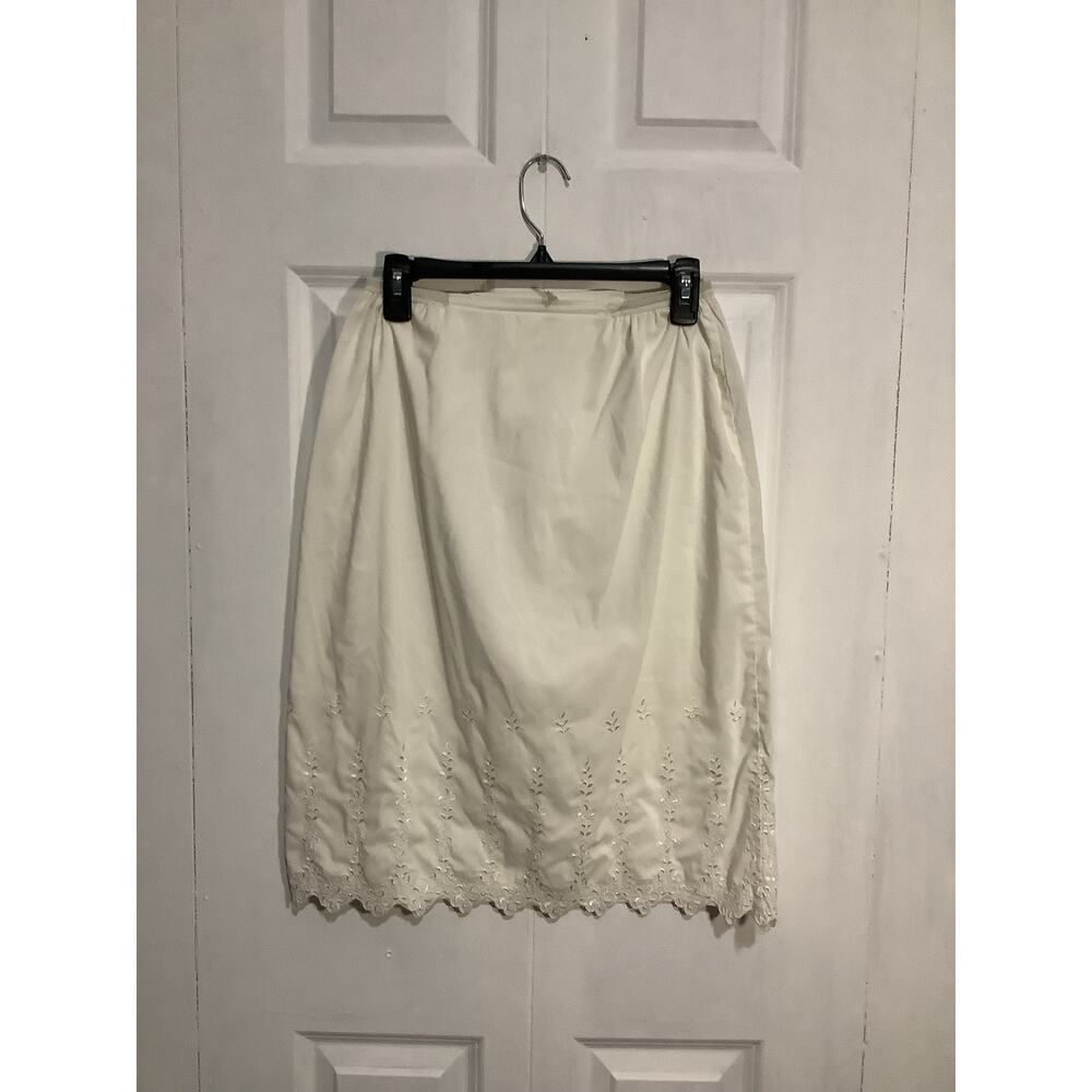 Komar Vintage Lingerie White Half Slip